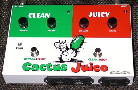 Cactus Juice Clean-Boost / Overdrive pedal